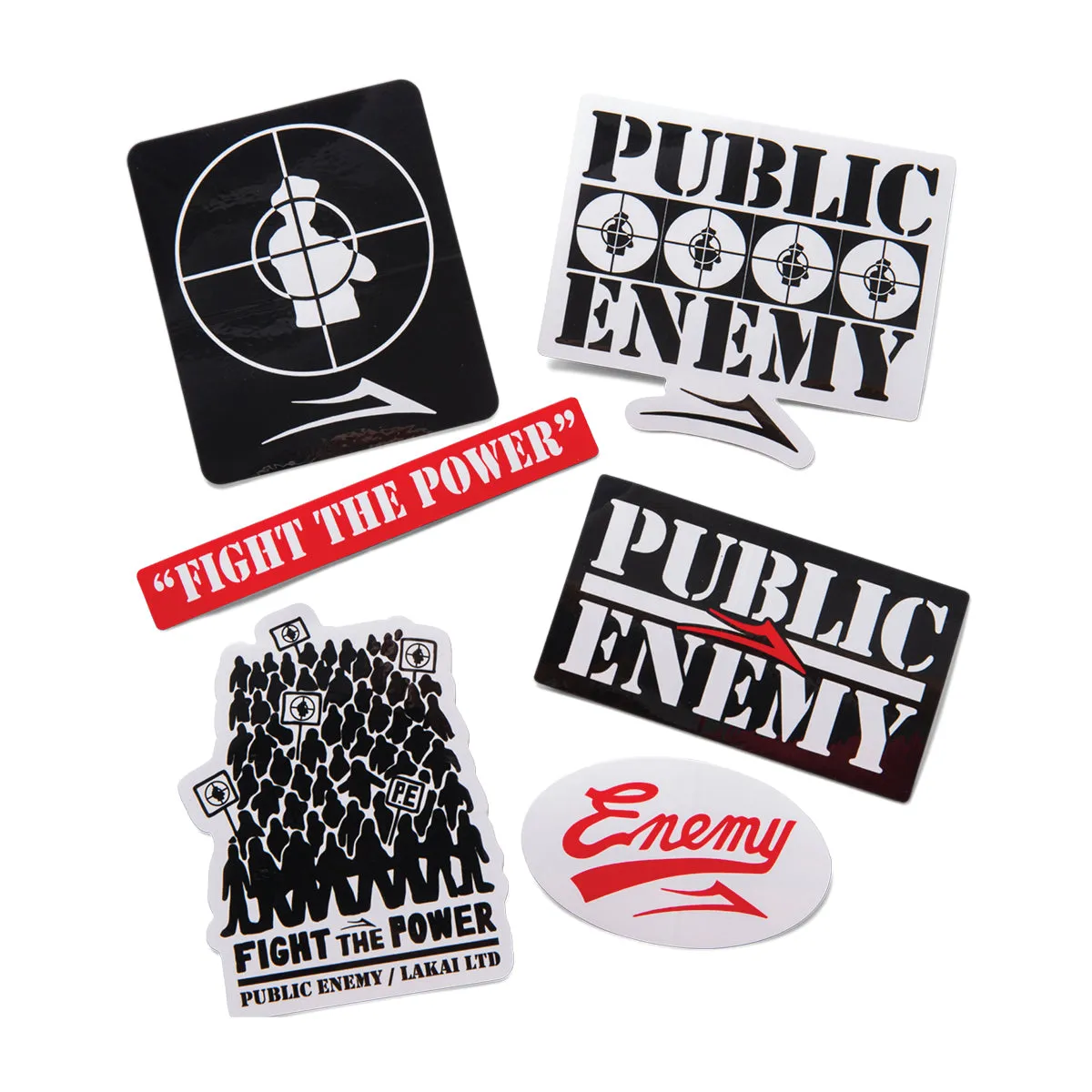 Public Enemy Sticker Pack