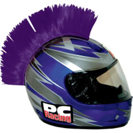 PURPLE Helmet Mohawk