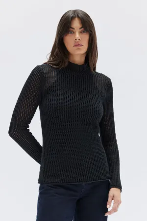 Salina Waffle Knit Top