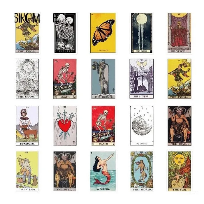 Tarot 50 pcs Sticker Pack