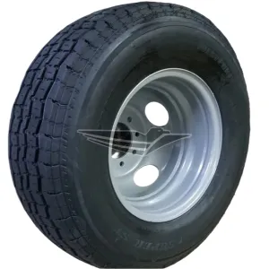 Westlake ST235/80R16 LRE Premium Radial Tire on 8-Hole Silver Wheel-Dually