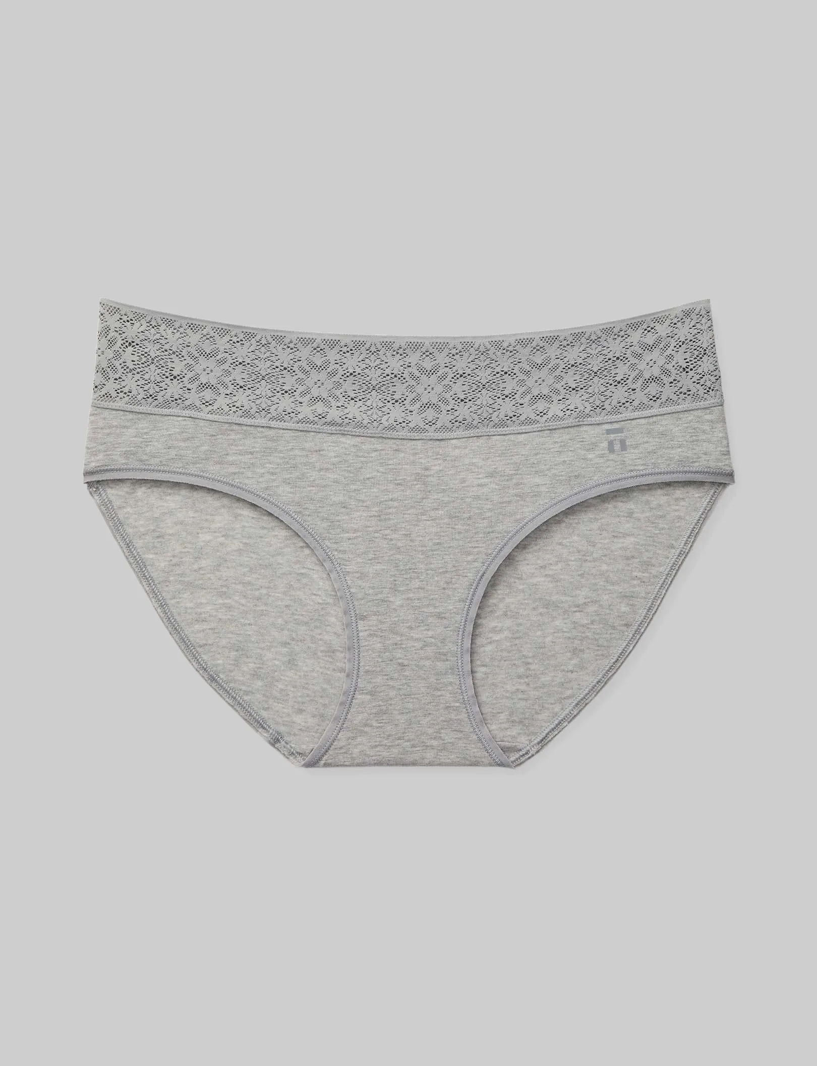 Women's Cool Cotton Brief, Lace Waist