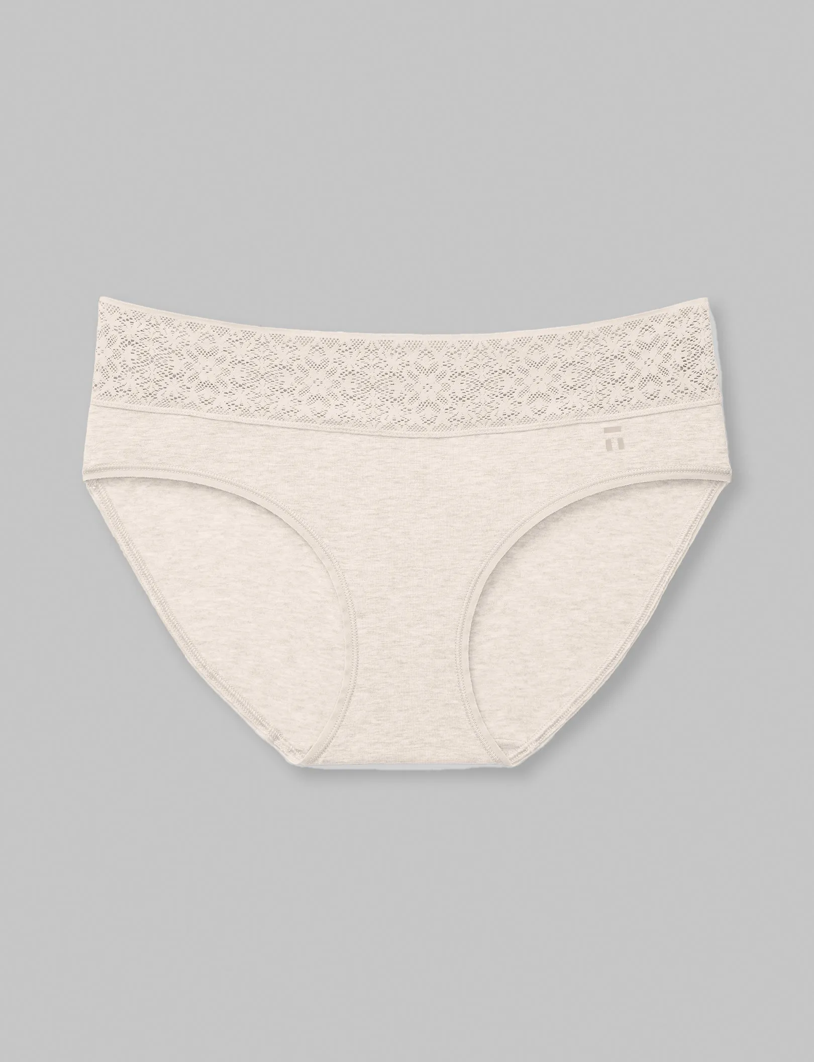 Women's Cool Cotton Brief, Lace Waist